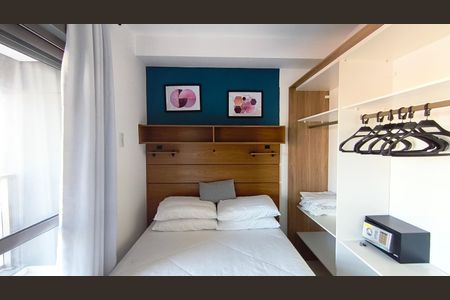 Studio para alugar com 25m², 1 quarto e sem vagaQuarto