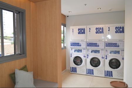 Studio para alugar com 25m², 1 quarto e sem vagaLavanderia