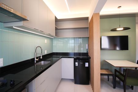 Studio para alugar com 30m², 1 quarto e sem vagaCozinha