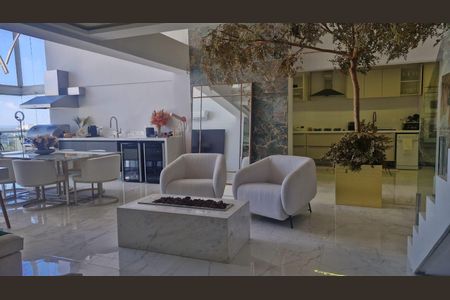 Sala de casa de condomínio à venda com 4 quartos, 330m² em Residencial Quatro (Alphaville), Santana de Parnaíba