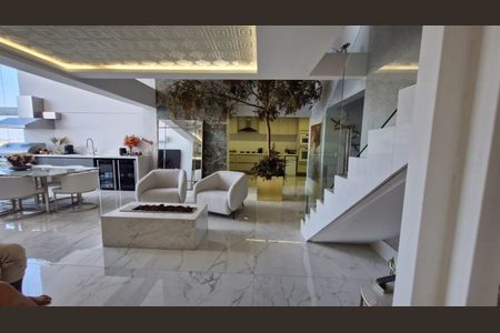 Sala de casa de condomínio à venda com 4 quartos, 330m² em Residencial Quatro (Alphaville), Santana de Parnaíba