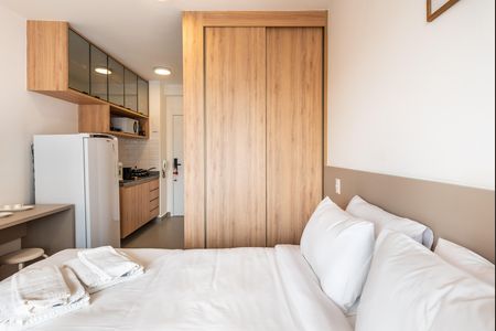 Apartamento para alugar com 26m², 1 quarto e 1 vagaSala/Quarto