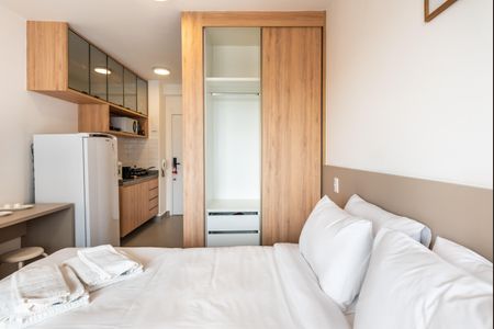 Apartamento para alugar com 26m², 1 quarto e 1 vagaSala/Quarto