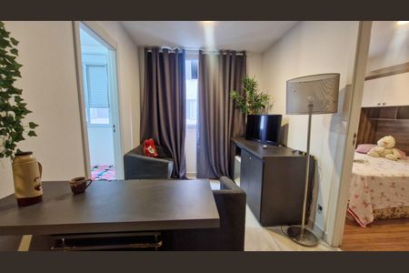 Sala de apartamento para alugar com 2 quartos, 37m² em Socorro, São Paulo