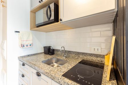 Apartamento para alugar com 27m², 1 quarto e sem vaga Apartamento para alugar com 27m², 1 quarto e sem vagaCozinha