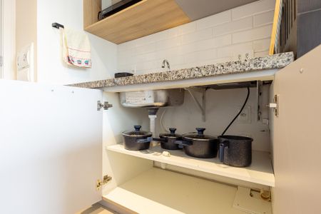 Apartamento para alugar com 27m², 1 quarto e sem vaga Apartamento para alugar com 27m², 1 quarto e sem vagaCozinha
