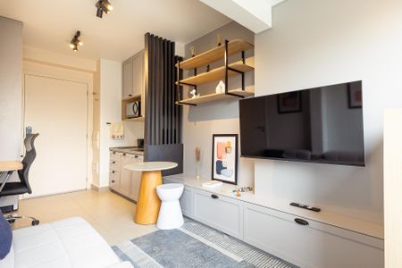 Apartamento para alugar com 27m², 1 quarto e sem vaga Apartamento para alugar com 27m², 1 quarto e sem vagaSala