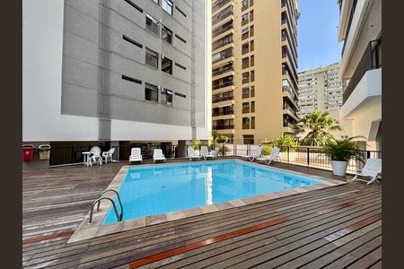 Apartamento à venda com 100m², 2 quartos e 1 vaga Apartamento à venda com 100m², 2 quartos e 1 vagaÁrea comum - piscinas