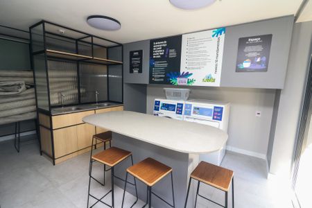 Apartamento à venda com 46m², 1 quarto e 1 vaga Apartamento à venda com 46m², 1 quarto e 1 vagaLavanderia