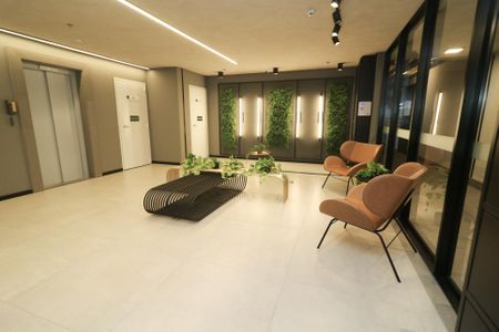 Apartamento à venda com 46m², 1 quarto e 1 vaga Apartamento à venda com 46m², 1 quarto e 1 vagaÁrea comum - Hall de entrada