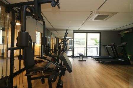 Apartamento à venda com 46m², 1 quarto e 1 vaga Apartamento à venda com 46m², 1 quarto e 1 vagaÁrea comum - Academia