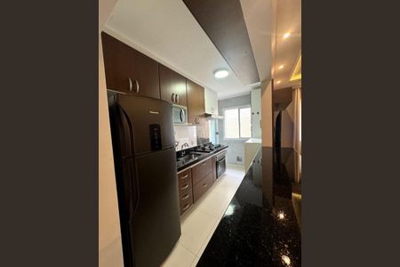 Cozinha de apartamento para alugar com 2 quartos, 54m² em Parque Residencial Jundiaí, Jundiaí