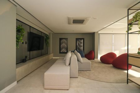 Apartamento à venda com 46m², 1 quarto e 1 vaga Apartamento à venda com 46m², 1 quarto e 1 vagaÁrea comum - Salão de festas