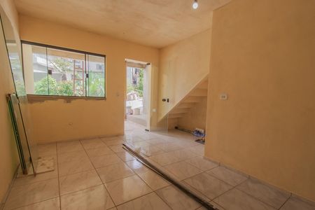 Sala/Cozinha de casa para alugar com 1 quarto, 43m² em Vila Feital, Mauá