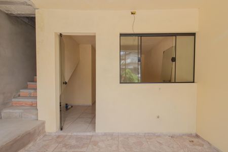 Área de serviço de casa para alugar com 1 quarto, 43m² em Vila Feital, Mauá