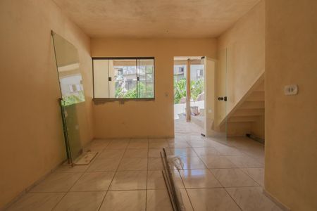 Sala/Cozinha de casa para alugar com 1 quarto, 43m² em Vila Feital, Mauá