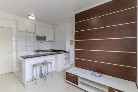 Sala de kitnet/studio para alugar com 1 quarto, 27m² em Santa Cecilia, São Paulo