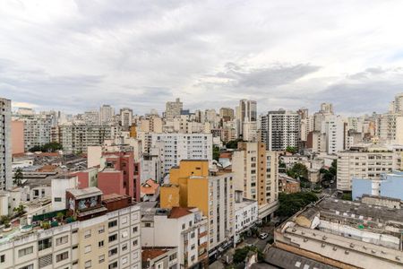Vista de kitnet/studio para alugar com 1 quarto, 27m² em Santa Cecilia, São Paulo