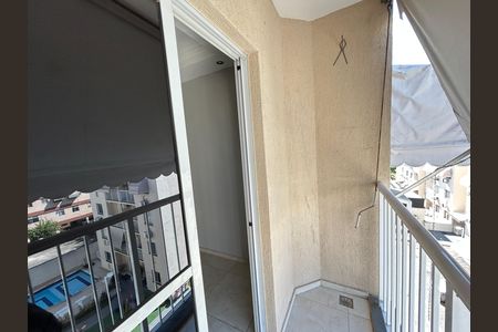 Varanda da Sala de apartamento para alugar com 2 quartos, 65m² em Praça Seca, Rio de Janeiro
