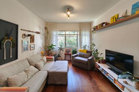 Sala de Estar de apartamento para alugar com 3 quartos, 110m² em Cambuí, Campinas