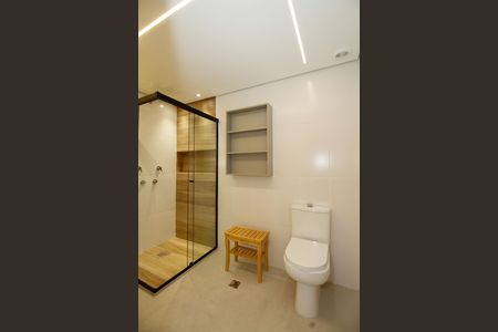 Studio para alugar com 30m², 1 quarto e sem vaga Studio para alugar com 30m², 1 quarto e sem vagaBanheiro