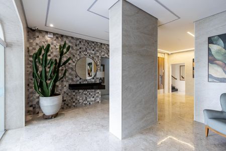 Apartamento à venda com 45m², 1 quarto e sem vaga Apartamento à venda com 45m², 1 quarto e sem vagaHall Térreo