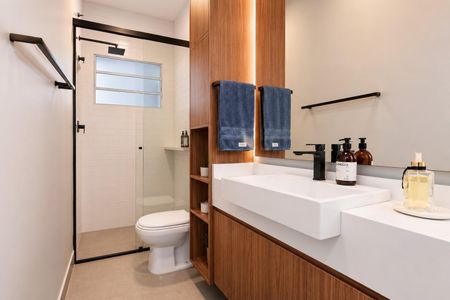 Apartamento à venda com 160m², 3 quartos e 2 vagasBanheiro Social