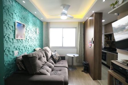 Sala de apartamento à venda com 2 quartos, 44m² em Centro, Diadema