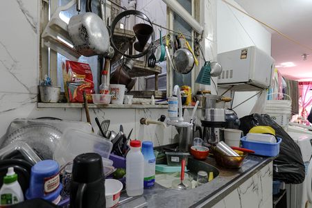 Cozinha de casa para alugar com 1 quarto, 54m² em Centro, Mogi das Cruzes