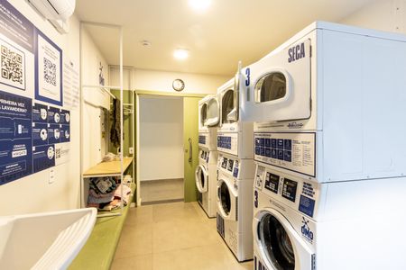 Apartamento para alugar com 24m², 1 quarto e sem vaga Apartamento para alugar com 24m², 1 quarto e sem vagaLavanderia