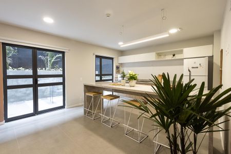 Apartamento para alugar com 24m², 1 quarto e sem vaga Apartamento para alugar com 24m², 1 quarto e sem vagaCozinha Gourmet