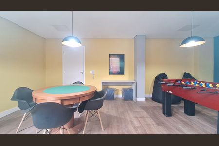 Apartamento à venda com 47m², 1 quarto e sem vaga Apartamento à venda com 47m², 1 quarto e sem vagaSalão de jogos