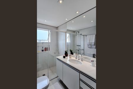 Apartamento para alugar com 148m², 3 quartos e 2 vagas Apartamento para alugar com 148m², 3 quartos e 2 vagasBanheiro da Suíte 3