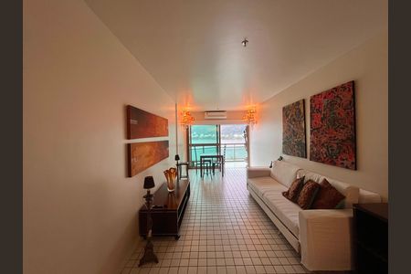 Sala  de apartamento à venda com 1 quarto, 62m² em Lagoa, Rio de Janeiro