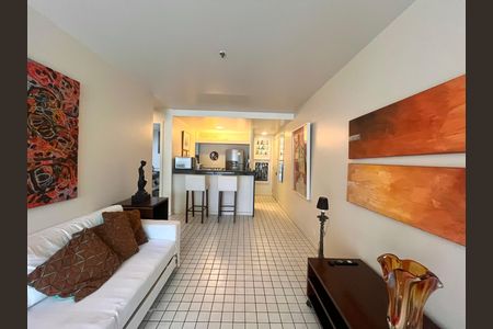 Sala de apartamento à venda com 1 quarto, 62m² em Lagoa, Rio de Janeiro