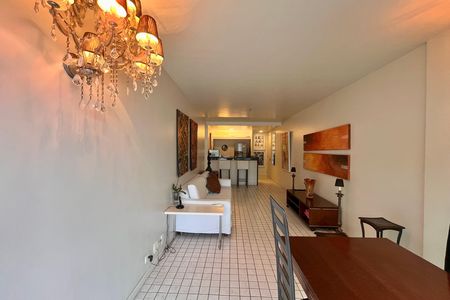 Sala  de apartamento à venda com 1 quarto, 62m² em Lagoa, Rio de Janeiro