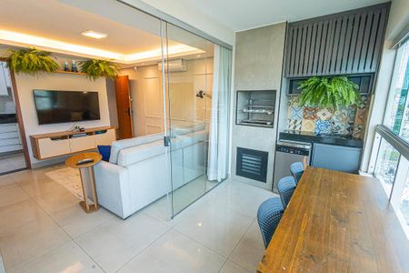 varanda gourmet de apartamento à venda com 3 quartos, 104m² em Castelo, Belo Horizonte