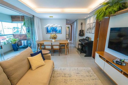 sala de apartamento à venda com 3 quartos, 104m² em Castelo, Belo Horizonte