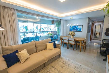 sala de apartamento à venda com 3 quartos, 104m² em Castelo, Belo Horizonte