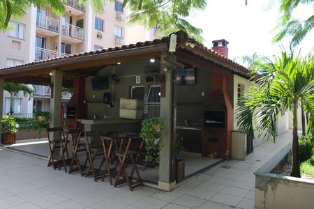 Apartamento para alugar com 45m², 1 quarto e 1 vaga Apartamento para alugar com 45m², 1 quarto e 1 vagaÁrea comum - Churrasqueira
