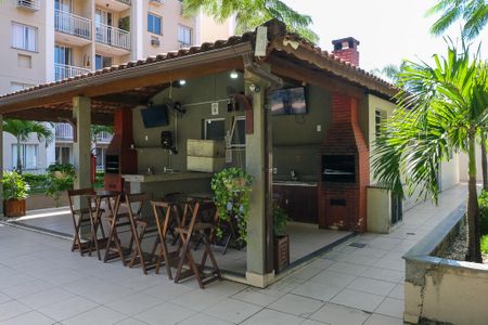 Apartamento para alugar com 45m², 1 quarto e 1 vaga Apartamento para alugar com 45m², 1 quarto e 1 vagaÁrea comum - Churrasqueira