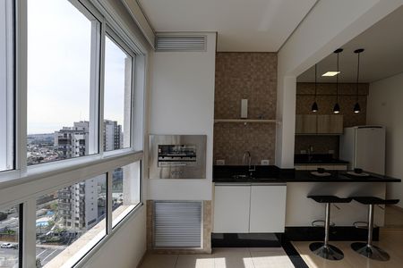 Apartamento para alugar com 44m², 1 quarto e 1 vagaVaranda Gourmet
