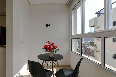 Varanda Gourmet de apartamento para alugar com 1 quarto, 44m² em Parque Monte Líbano, Mogi das Cruzes