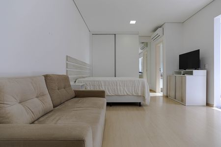 Sala de apartamento para alugar com 1 quarto, 44m² em Parque Monte Líbano, Mogi das Cruzes