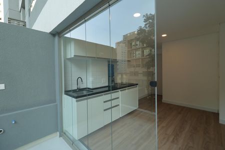 Varanda de apartamento à venda com 1 quarto, 51m² em Liberdade, São Paulo