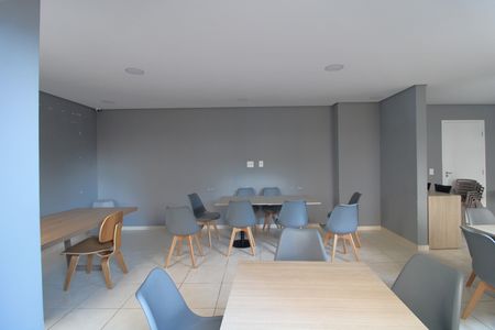 Apartamento para alugar com 35m², 2 quartos e sem vagaSalão de festa