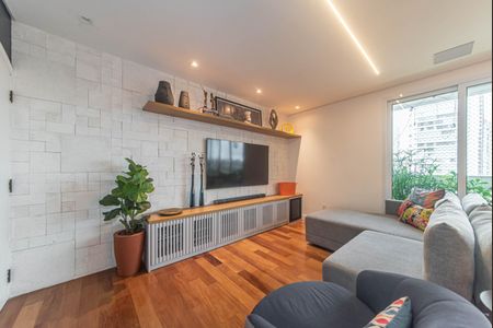 Sala de apartamento para alugar com 2 quartos, 135m² em Campo Belo, São Paulo