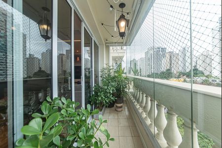 Varanda de apartamento para alugar com 2 quartos, 135m² em Campo Belo, São Paulo