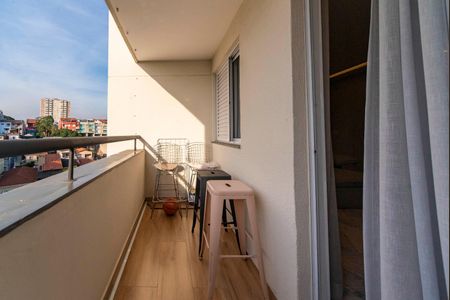 Varanda Gourmet de apartamento para alugar com 2 quartos, 70m² em Vila Humaita, Santo André