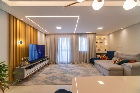 Sala de apartamento para alugar com 2 quartos, 70m² em Vila Humaita, Santo André